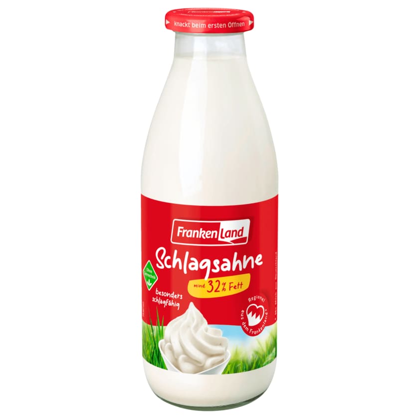 Frankenland Frankenmilch Schlagsahne 32% 500g